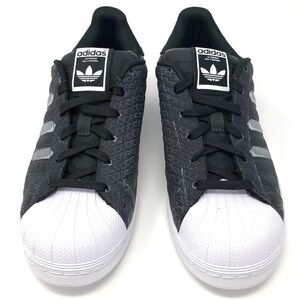 NEW IN BOX ADIDAS ORIGINALS Black White SUPERSTAR CTXM MENS US 6 Women’s 8